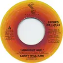 7inch Vinyl Single - Lenny Williams - Midnight Girl / I Still Reach Out To You