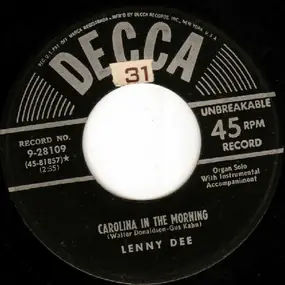 Lenny Dee - Carolina In The Morning / Viennese Waltz Medley