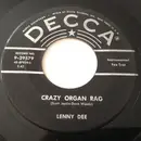 7inch Vinyl Single - Lenny Dee - Crazy Organ Rag / Punxsutawney Boogie