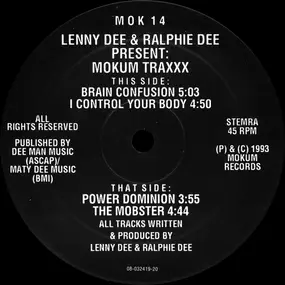 Lenny Dee - Mokum Traxxx