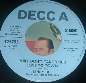 Lenny Dee - Ruby Don't Take Your Love To Town