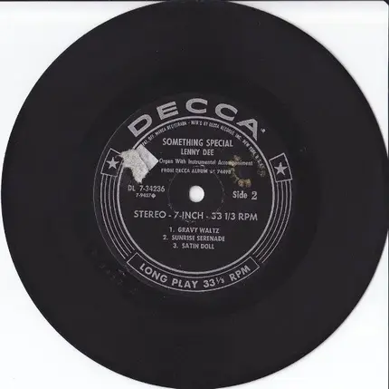 Lenny Dee - Something Special