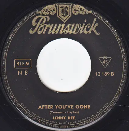 Lenny Dee - Petite Fleur