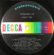 LP - Lenny Dee - Remember Me