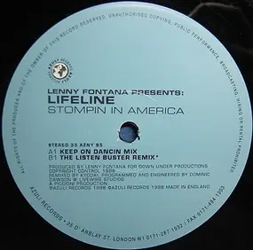 Lenny Fontana Presents Lifeline - Stompin In America (Original / Kyodai Remixes)