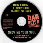 CD Single - Lenny Kravitz • P. Diddy • Loon • Pharrell Williams - Show Me Your Soul