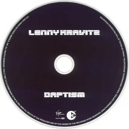 Lenny Kravitz - Baptism