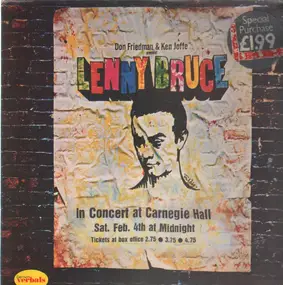 Lenny Bruce - In Concert At Carnegie Hall Concert