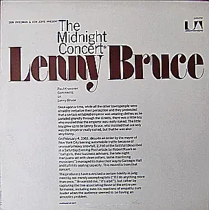 Lenny Bruce - The Midnight Concert