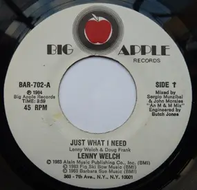 lenny welch - Just What I Need