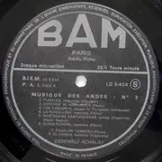 LP - L'Ensemble Achalay - Musique Des Andes Vol. 1