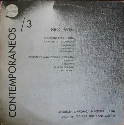 Leo Brouwer - Contemporaneos / 3