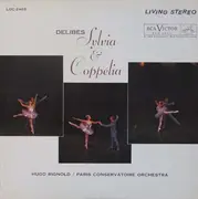 LP - Léo Delibes , Hugo Rignold / Orchestre De La Société Des Concerts Du Conservatoire - Sylvia & Coppélia - 1st US Stereo, Shaded Dog's Label.