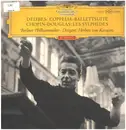LP - Léo Delibes / Frédéric Chopin - Roy Douglas - Coppelia-Ballettsuite / Les Sylphides - red stereo, tulip rim