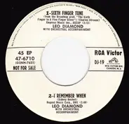 Leo Diamond / The Three Suns - Sixth Finger Tune/ I Remember When/ Postmark:Vienna/ Wind River Valley