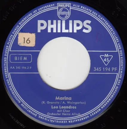 Leo Leandros - Carina / Marina