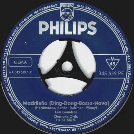 Leo Leandros - Madrileña (Ding-Dong-Bossa-Nova) / Man Spricht Spanisch (Se Habla Español)