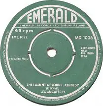 Leo McCaffrey - The Lament Of John F. Kennedy