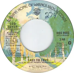 Leo Sayer - Easy To Love