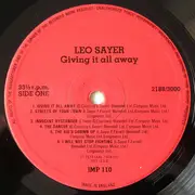 LP - Leo Sayer - Giving It All Away