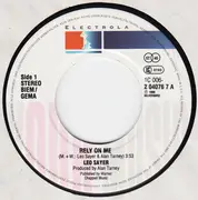 7inch Vinyl Single - Leo Sayer - Rely On Me