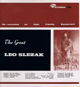 Leo Slezak - The Great Leo Slezak