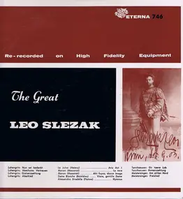 Leo Slezak - The Great Leo Slezak