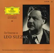 Leo Slezak - Zur Erinnerung An Leo Slezak