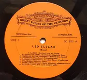 LP - Leo Slezak - Great Voices Of The Century