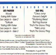 LP - Leo Parker and Sax Gill - Back To Back Baritones