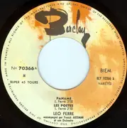 7'' - Léo Ferré - Paname