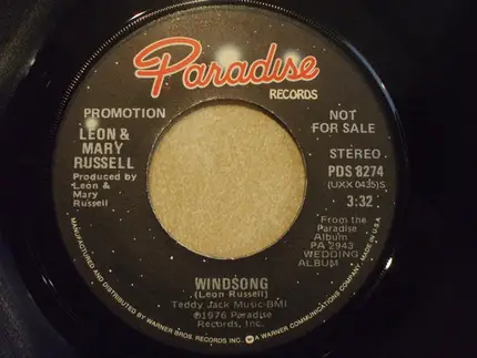 Leon & Mary Russell - Satisfy You / Windsong