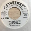7inch Vinyl Single - Leon McAuliffe And His Cimarron Boys - My Blue Heaven / Twin Fiddle Rag