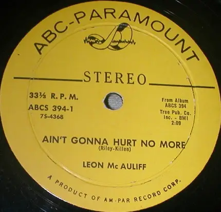 Leon McAuliffe - Cozy Inn