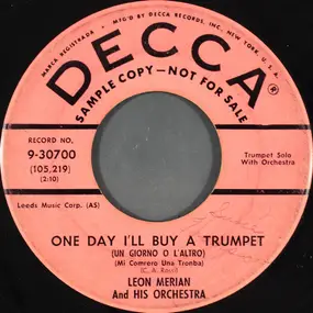 Leon Merian - One Day I'll Buy A Trumpet = Un Giorno O L'Altro (Mi Comrero Una Tronba)