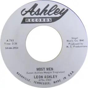Leon Ashley - The Weakness Of A Man/Most Men