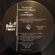 LP - Leon Berry - The Best Of Theatre Organ Leon Berry