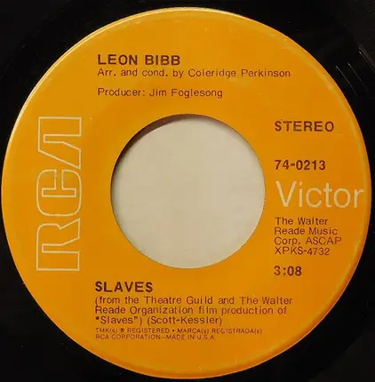 Leon Bibb - Slaves