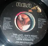 Leon Everette - The Lady, She's Right / Knocking On Her Door