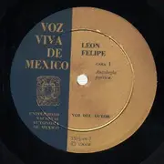 LP - León Felipe - Antología Poética - + Booklet