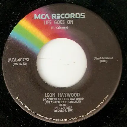 Leon Haywood - Super Sexy / Life Goes On