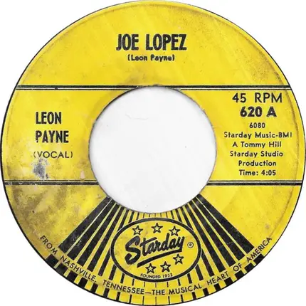 Leon Payne - Joe Lopez