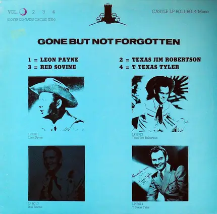 Leon Payne - Gone But Not Forgotten Vol. 1