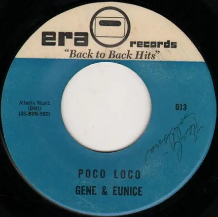Leon Peels / Gene And Eunice - A Casual Kiss / Poco Loco