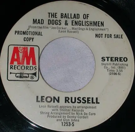 Leon Russell / Claudia Lennear - The Ballad Of Mad Dogs & Englishmen