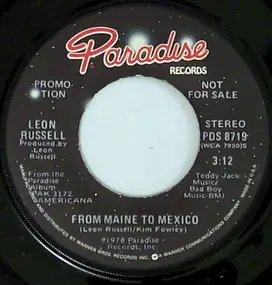 Leon Russell - From Maine To Mexico