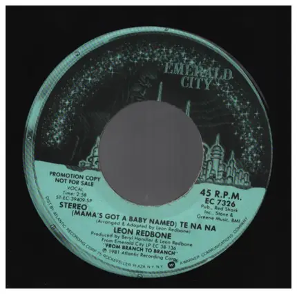 Leon Redbone - (Mama's Got A Baby Named) Te Na Na