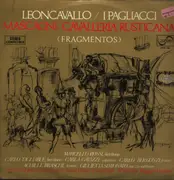 LP - Leoncavallo / Mascagni - I Pagliacci / Cavalleria Rusticana (Fragmentos)