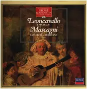 LP - Leoncavallo / Mascagni - I Pagliacci / Cavalleria Rusticana