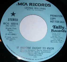 Leona Williams - If Anyone Ought To Know